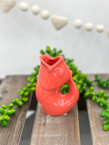 3 oz. Mini Gurglepot - Coral
