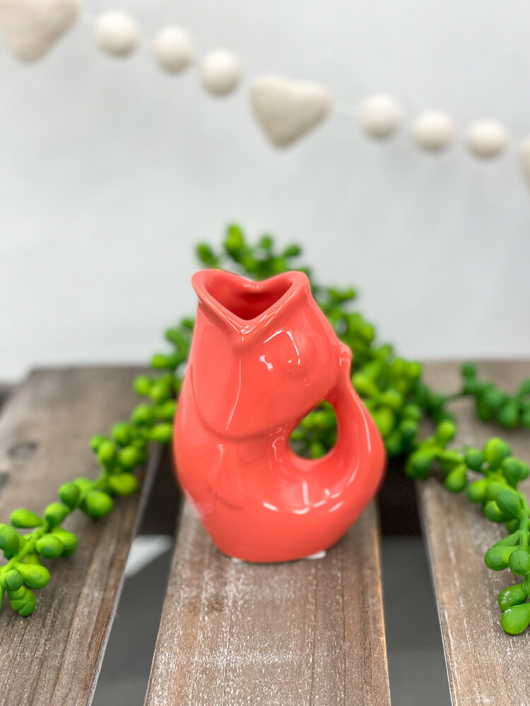 3 oz. Mini Gurglepot - Coral