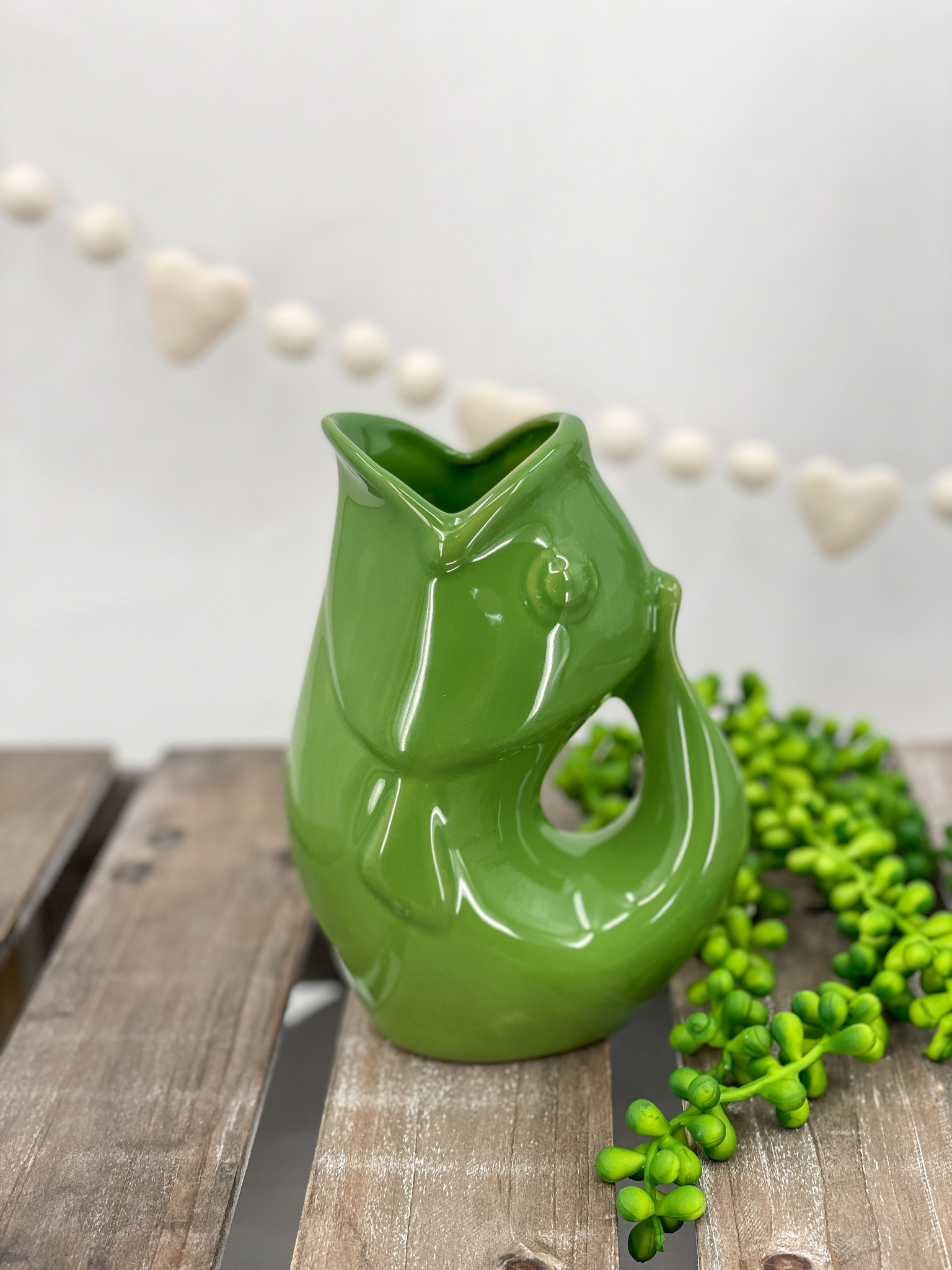 Moss Green Gurgle Pot by Gurgle Pot