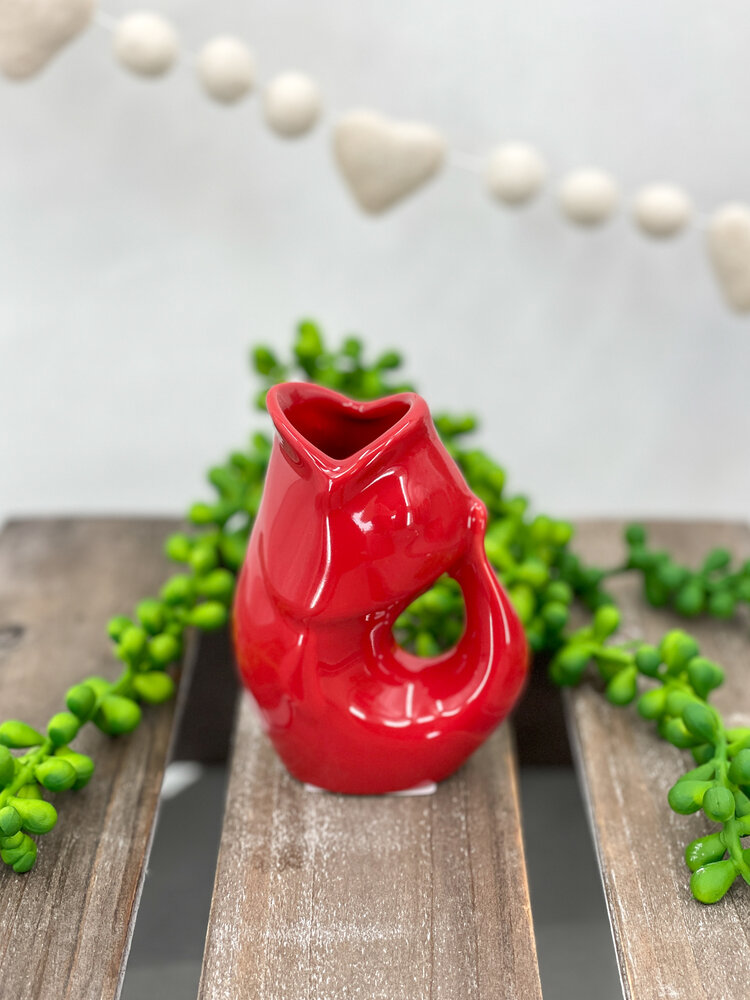 Mini Gurglepot 3oz Red