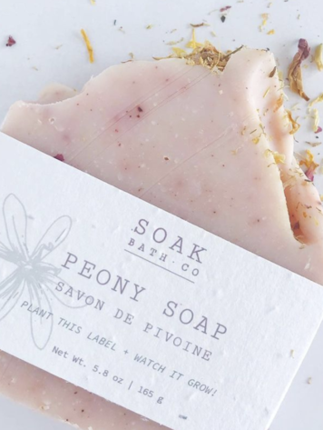 Peony Soap Bar