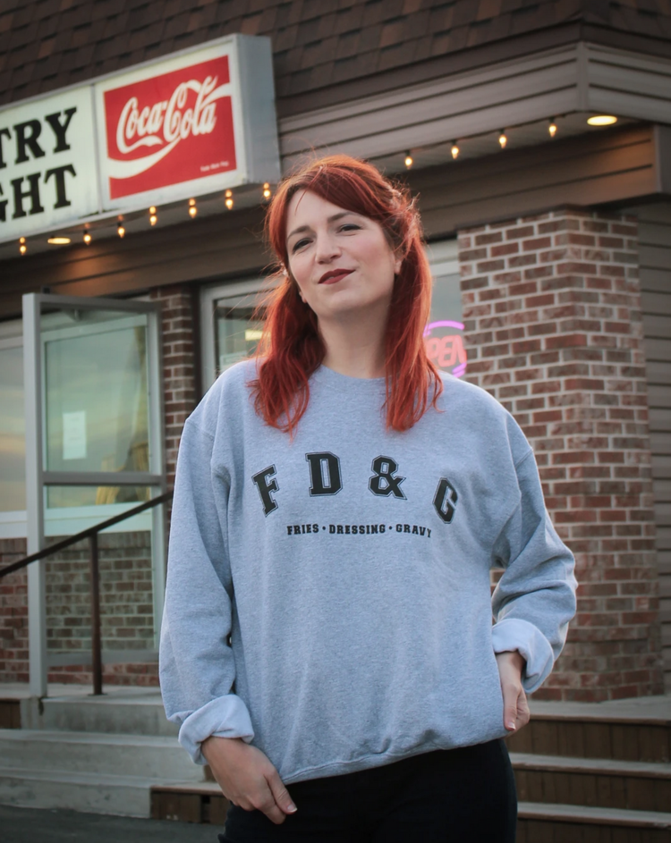 Fries, Dressing & Gravy Crewneck