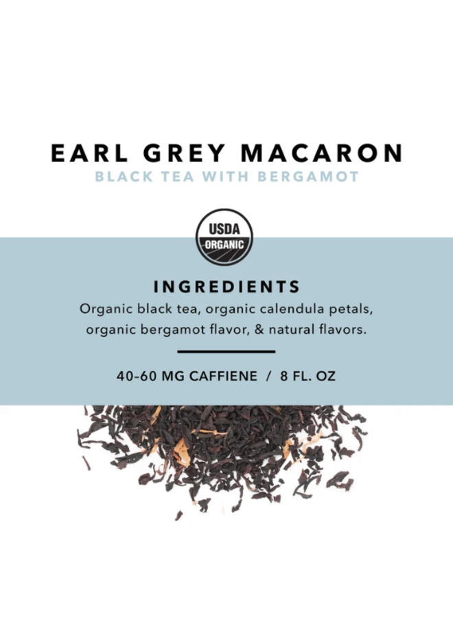 Earl Grey Macaron Loose Leaf Tea Tin