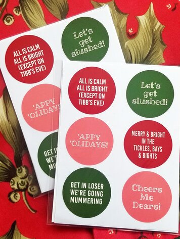 Christmas Seals Stickers