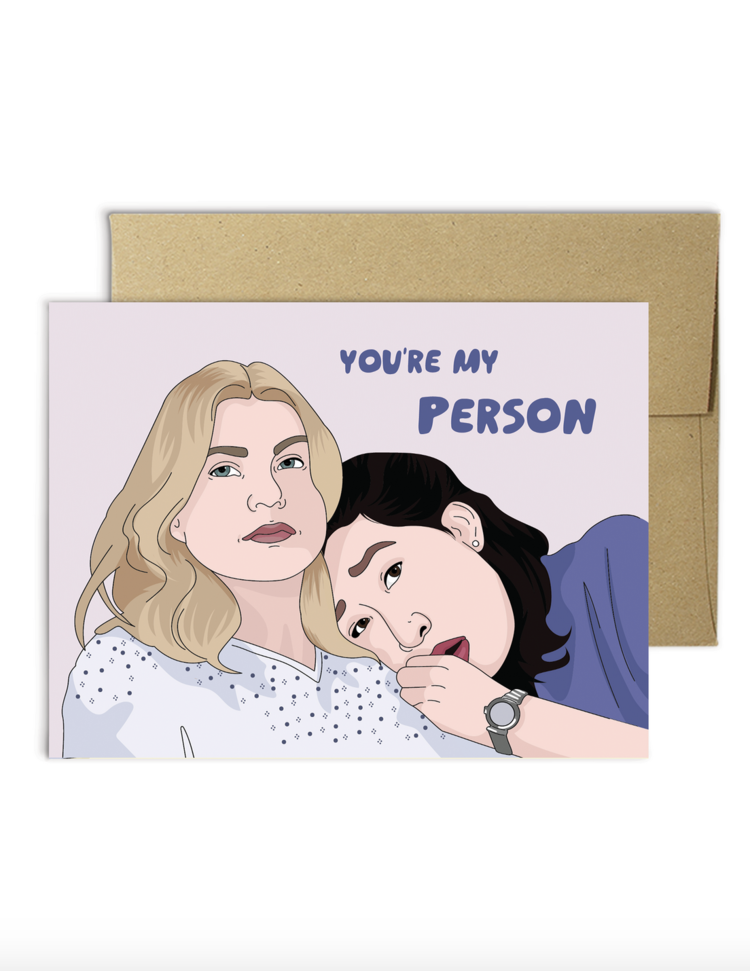 You're My Person Card