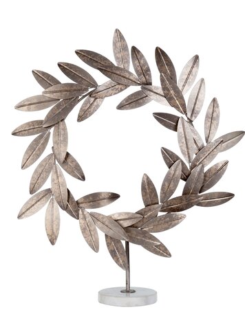 Willow Wreath on Stand