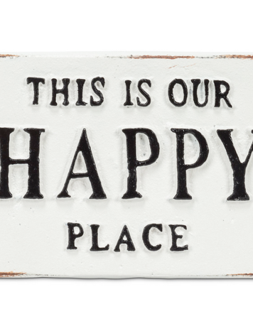 Happy Place Sign