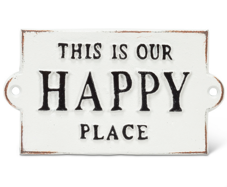 Happy Place Sign