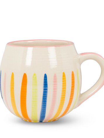 Color Lines Ball Mug