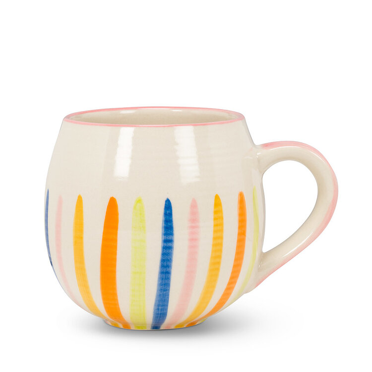 Color Lines Ball Mug