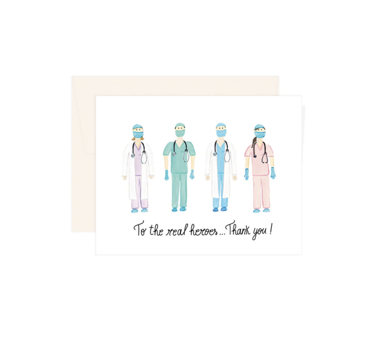 Doctor & Nurse Thank You Card