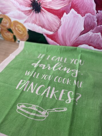 Tea Towel Cook Me Pancakes