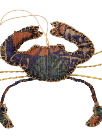 Sari Crab Ornament