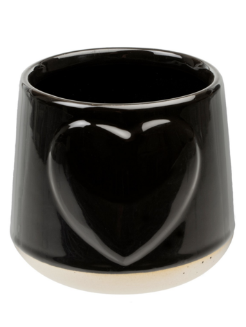 Large Love Pot Charcoal