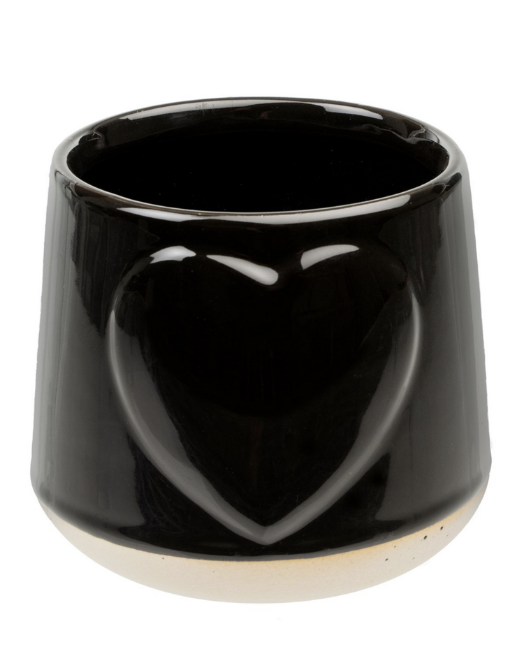 Large Love Pot Charcoal