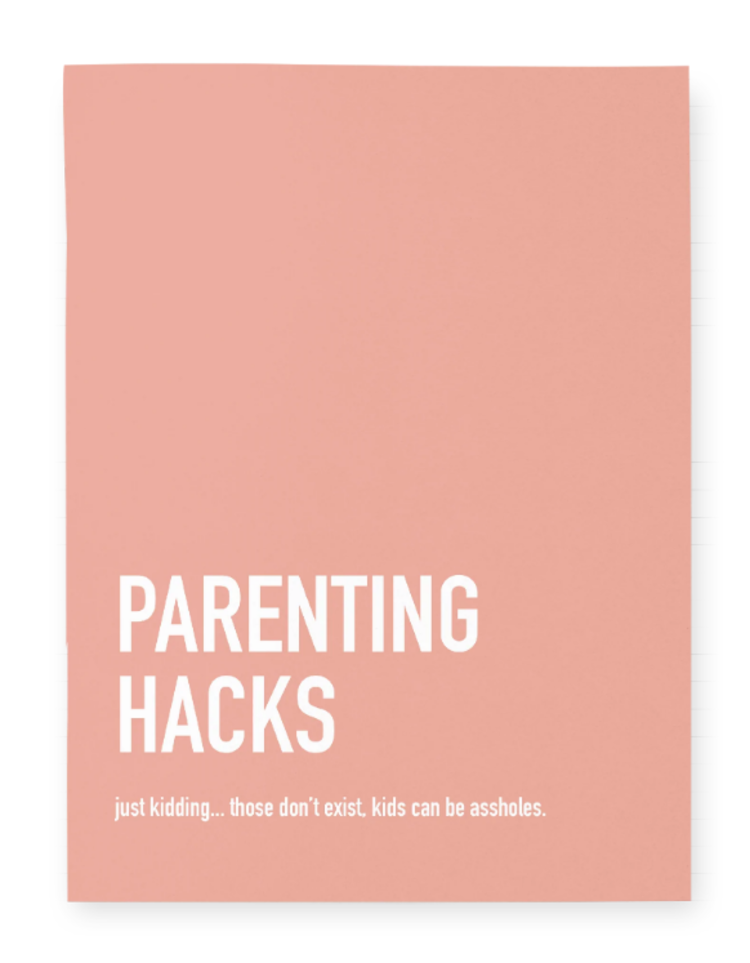 Parenting Hacks Notebook