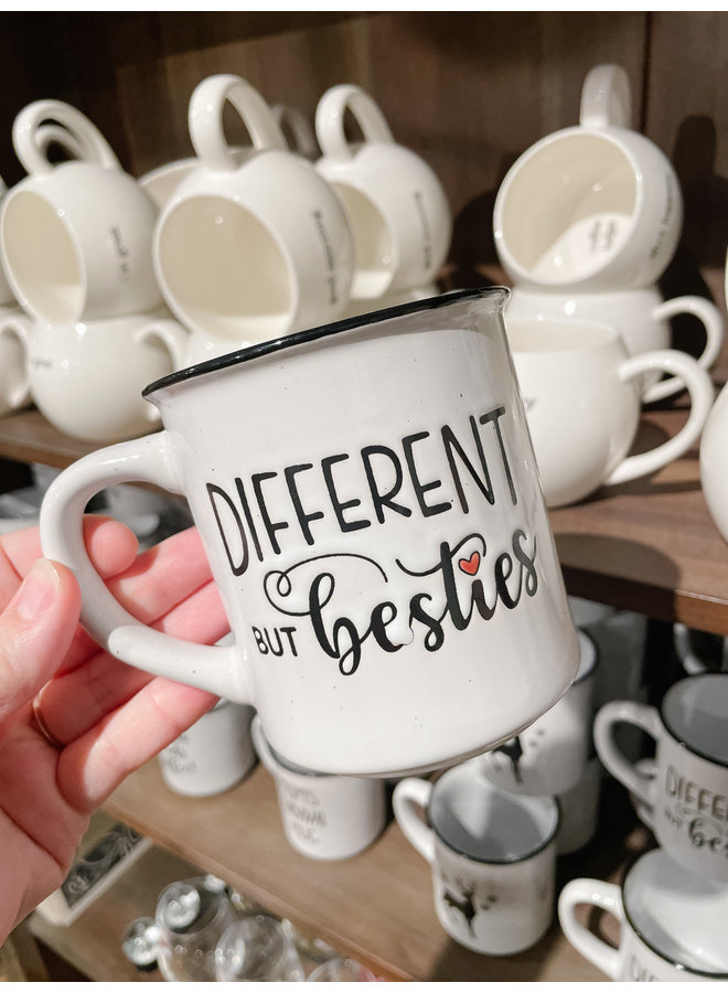Different but Besties Mug