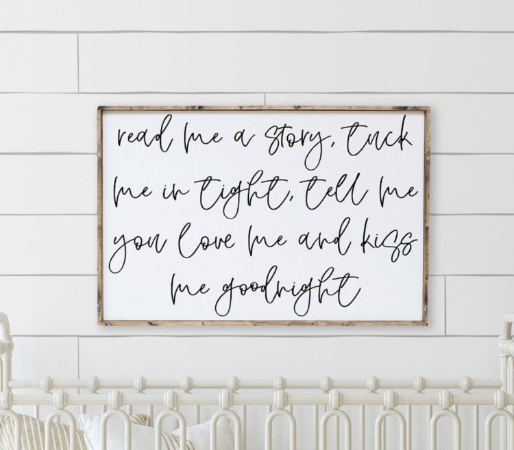 Read Me A Story World Sign