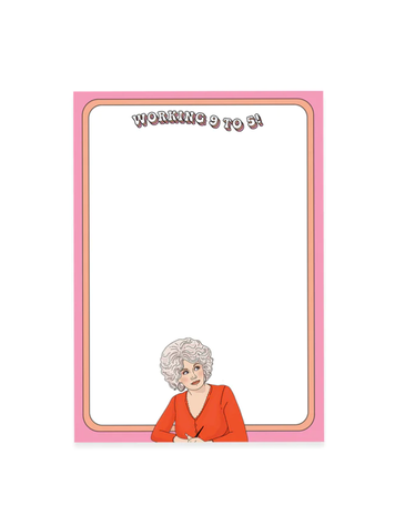 Workin' 9 to 5 Notepad