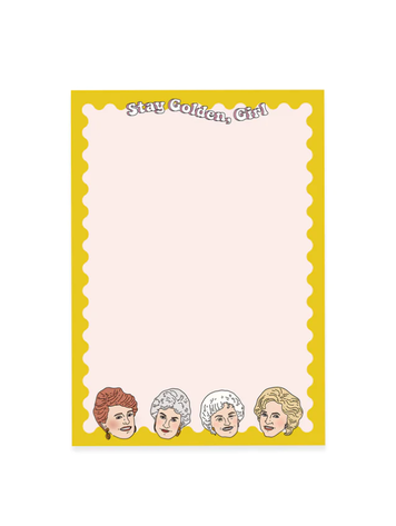 Stay Golden Notepad