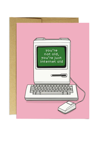 Internet Old Card