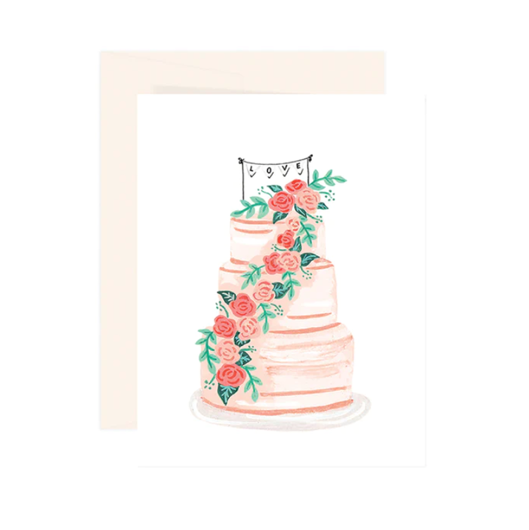 Love Cake Card