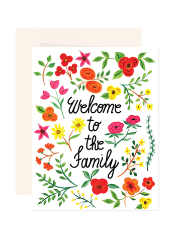 Welcome to the Family Card