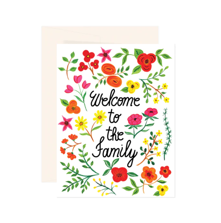 Welcome to the Family Card