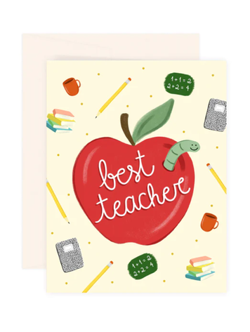 Best Teacher Card