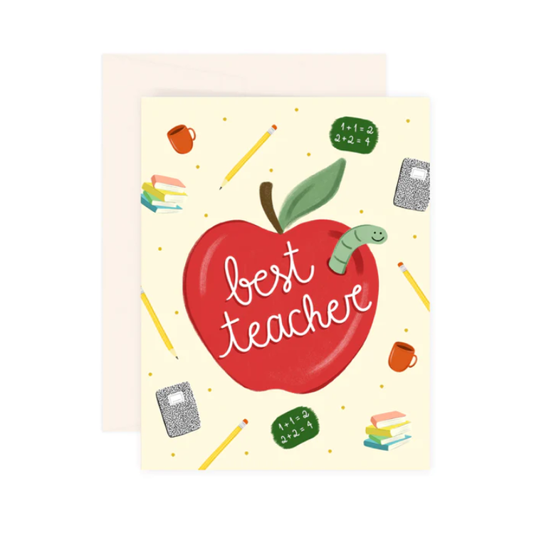 Best Teacher Card