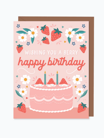 Wishing You A Berry Happy Birthday! Card