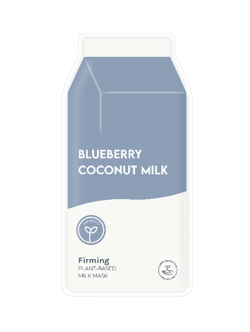 Blueberry Coconut Milk Firming Plant-Based Milk Mask