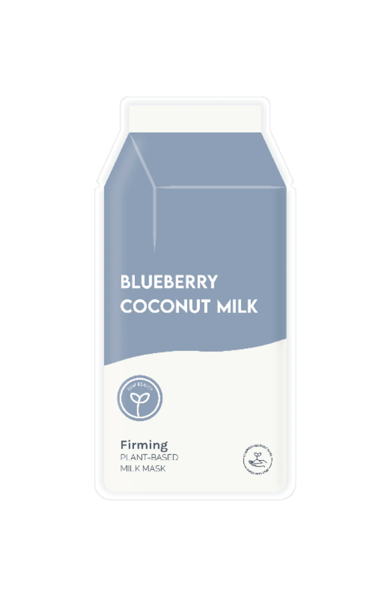 Blueberry Coconut Milk Firming Plant-Based Milk Mask