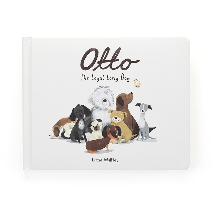 Jellycat Inc Otto The Loyal Long Dog Book