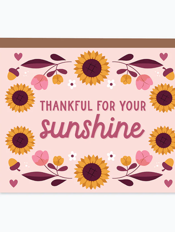 Golden Hour: Thankful for your Sunshine