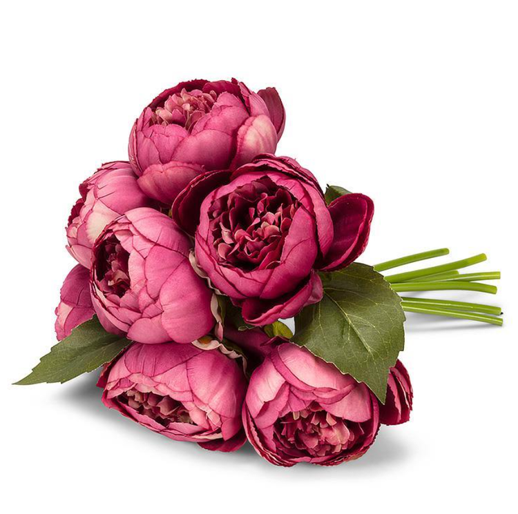 Full Peony Bouquet-Rose