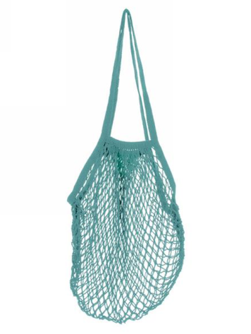 Aqua Mesh Market Bag