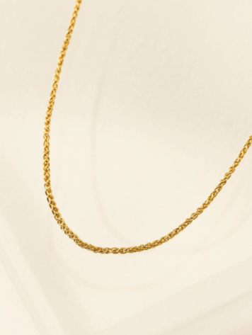 Wheat Chain Gold-Filled Necklace