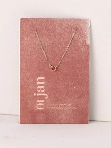 Kaleidoscope Birthstone Necklace