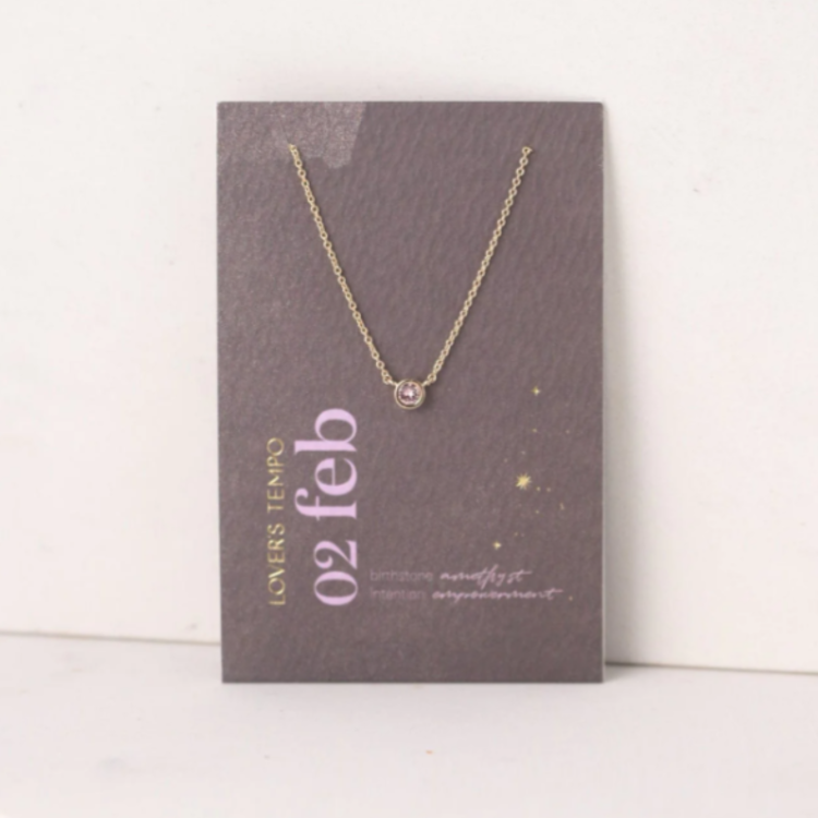 Kaleidoscope Birthstone Necklace