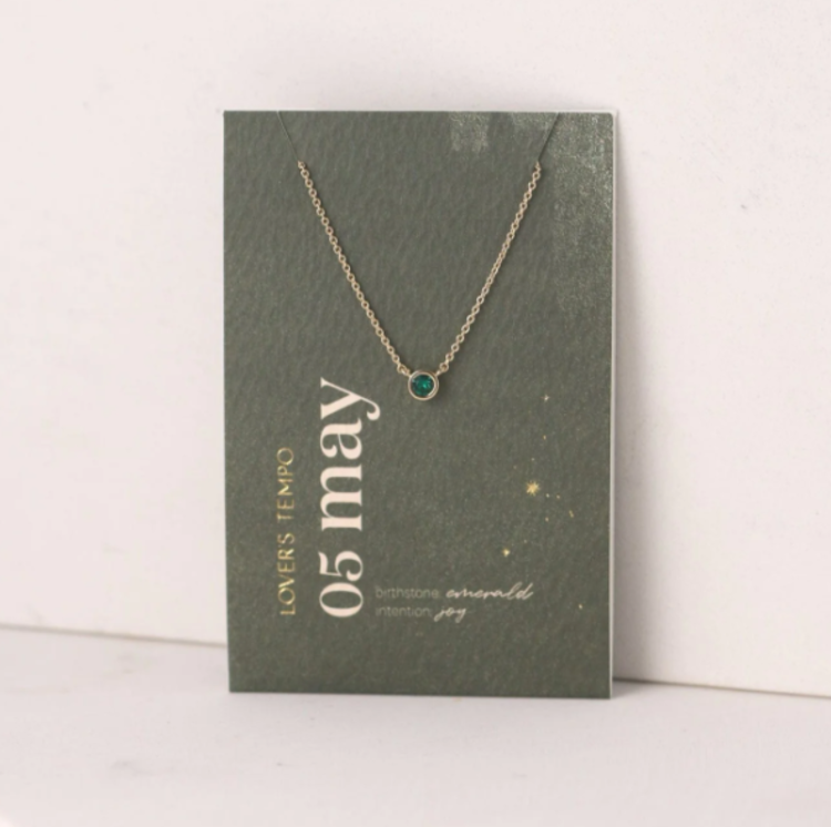 Kaleidoscope Birthstone Necklace