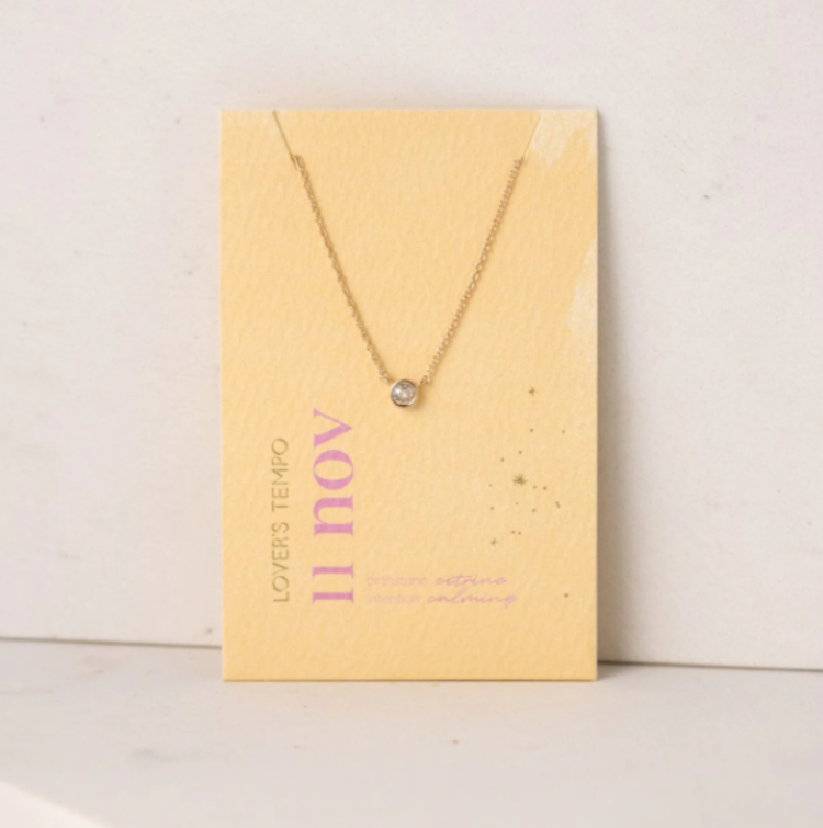 Kaleidoscope Birthstone Necklace