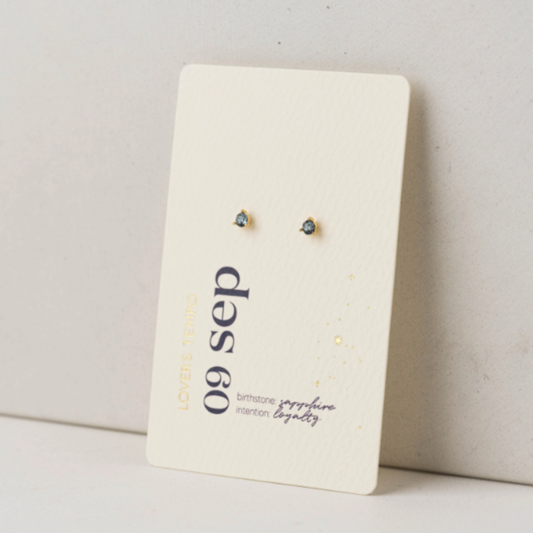 Kaleidoscope Birthstone Stud Earrings