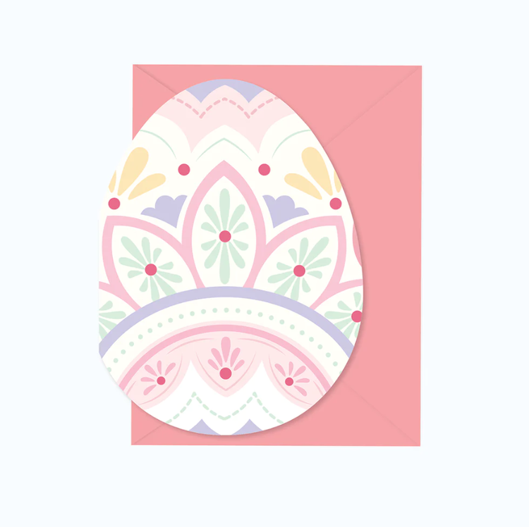 Painted Egg Card