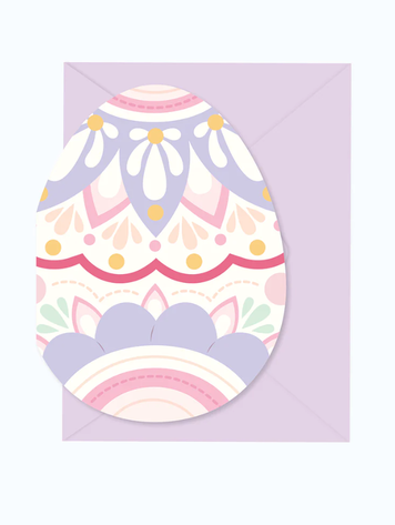 Painted Egg Card