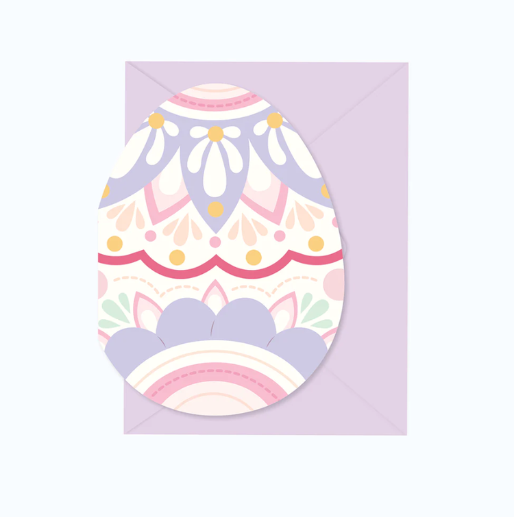 Painted Egg Card