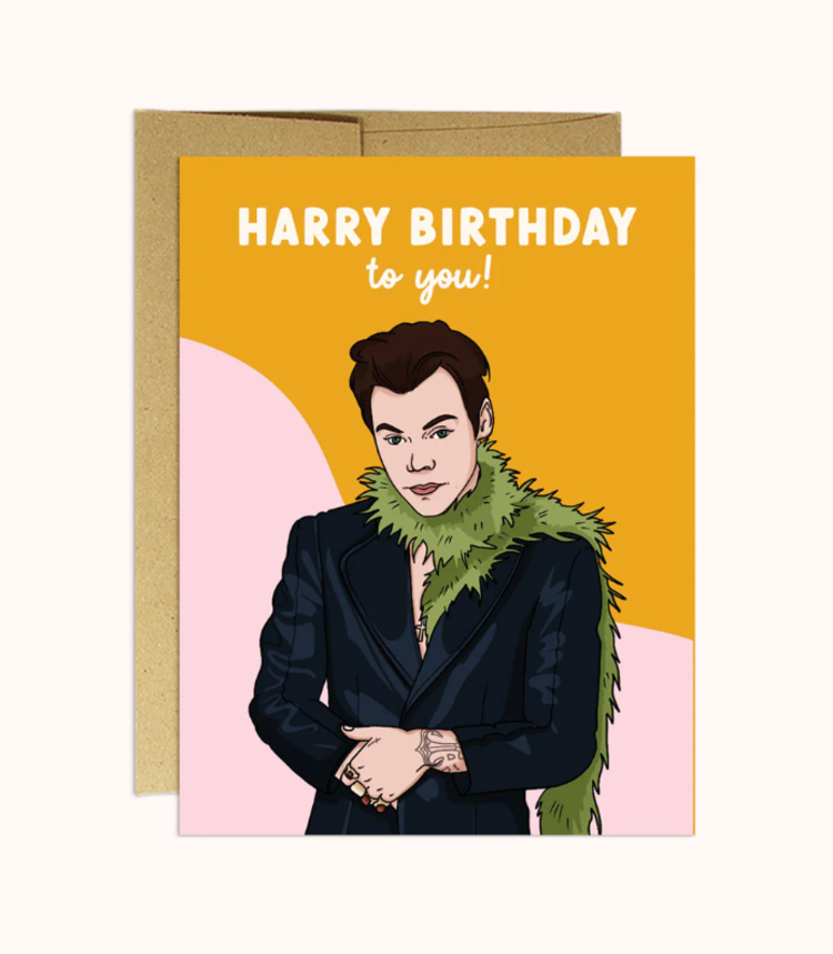 Harry Birthday To You Card