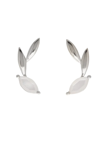 Isha Ear Climbers Pearl