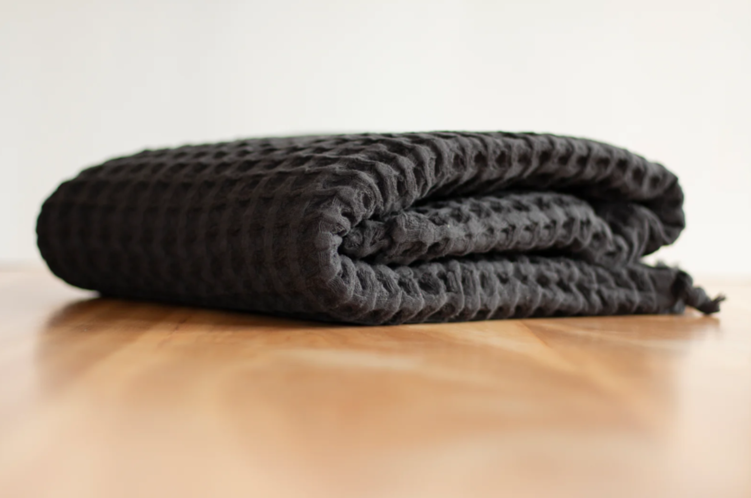 Waffle print blanket hotsell