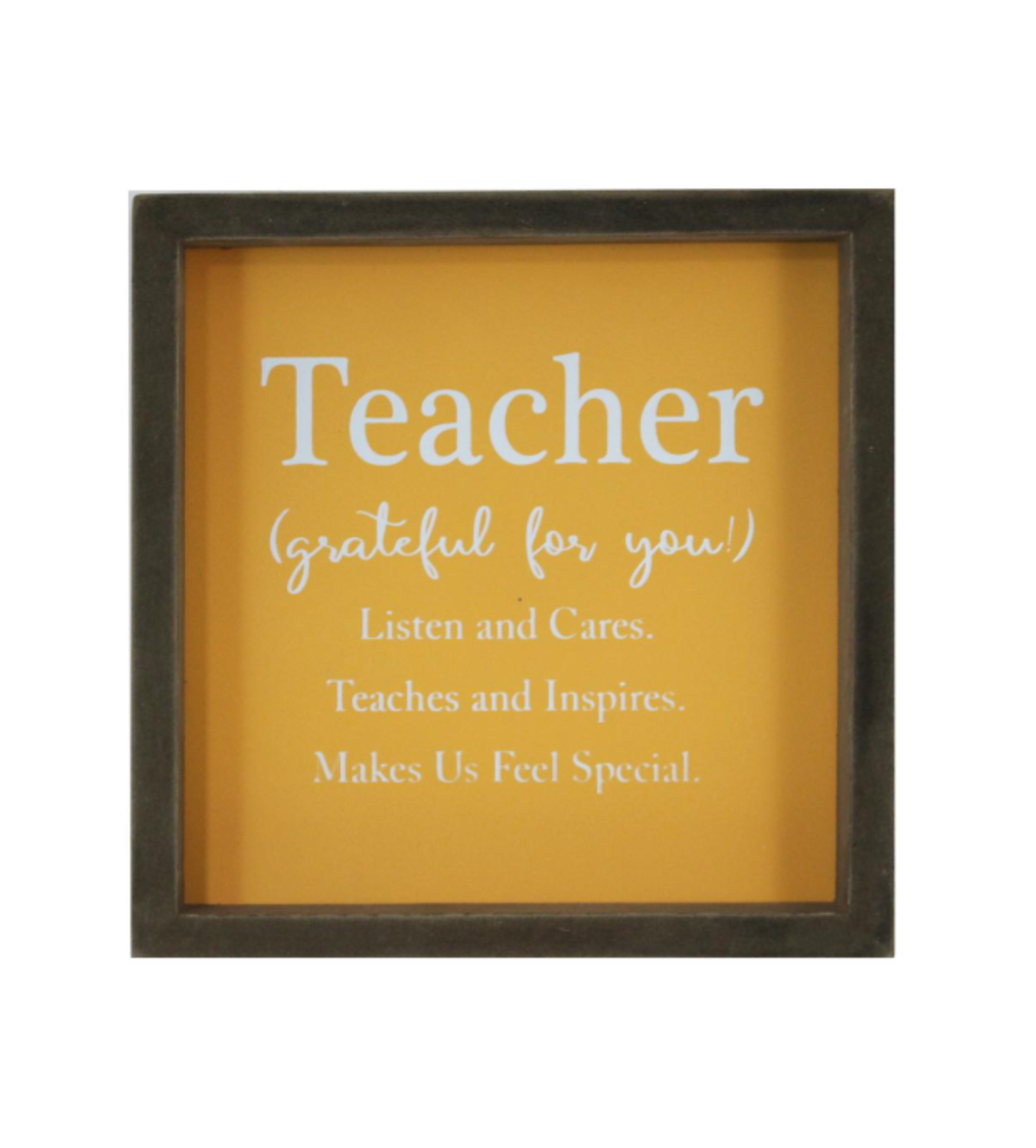 Teacher Sign